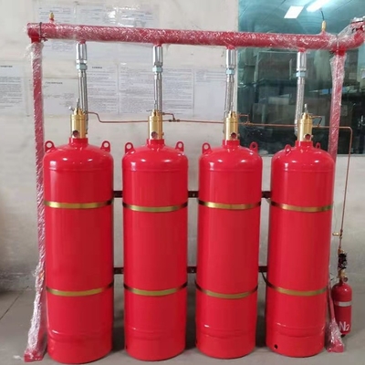 Effective Gaseous FM200 Fire Suppression System 4M With Detection Capability