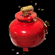 Safe and Efficient Gaseous-Fire Suppression System for 3-6 M Discharge Distance