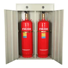 FM200 Gaseous Fire Suppression System Detection System With Heat Smoke Detectors