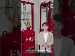 نوع الخزانة الصناعية لـ Heptafluoropropane Fm200 للطاقة النارية