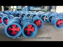تدفق هواء المروحة