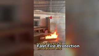 يعمل نظام إخماد الحرائق FM200 على حماية الأصول الحيوية